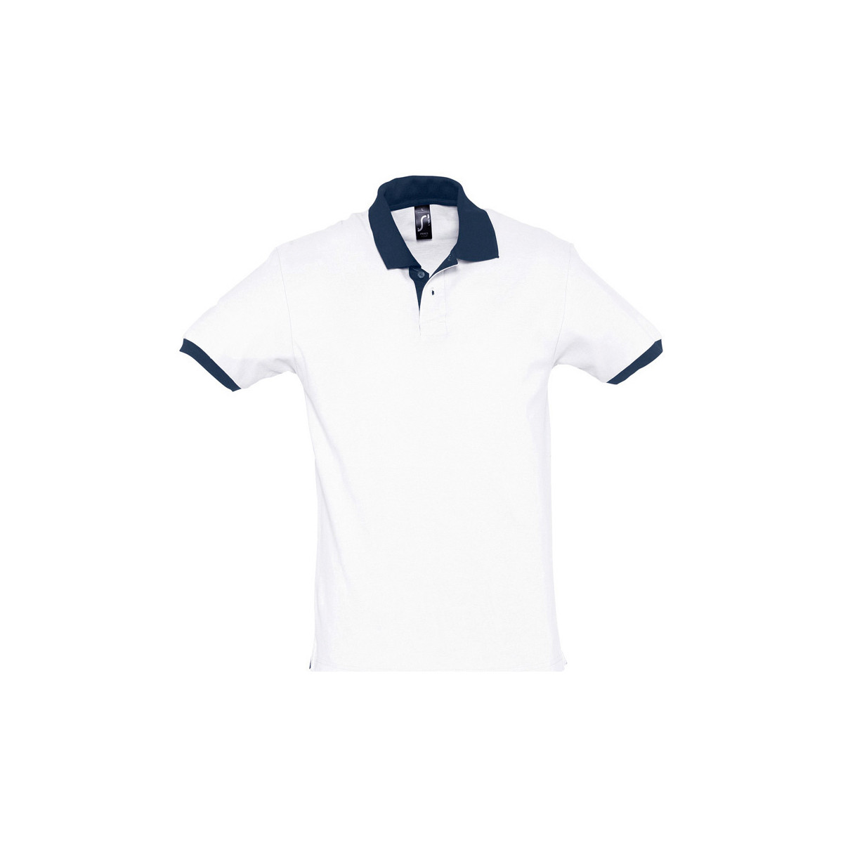 Odjeća Polo majice kratkih rukava Sols PRINCE COLORS Bijela