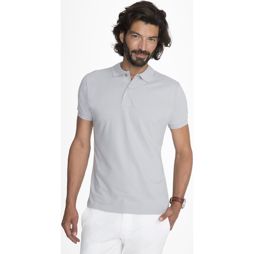 Sols PERFECT COLORS MEN-POLO HOMBRE MANGA CORTA de 100% algodón Siva