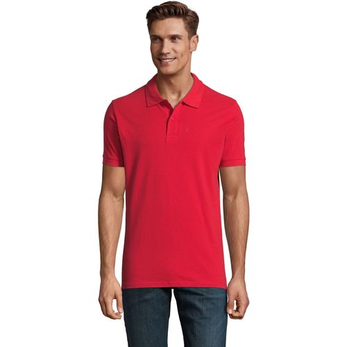 Sols PERFECT COLORS MEN-POLO HOMBRE MANGA CORTA de 100% algodón Crvena
