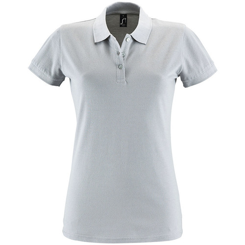 Sols PERFECT COLORS WOMENN-POLO mujer  MANGA CORTA de 100% algodón Siva