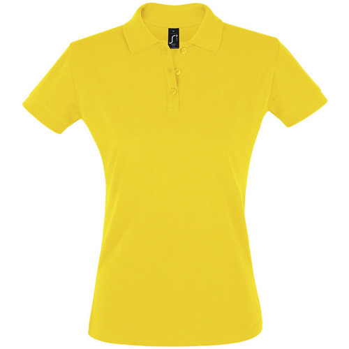 Sols PERFECT COLORS WOMENN-POLO mujer  MANGA CORTA de 100% algodón žuta