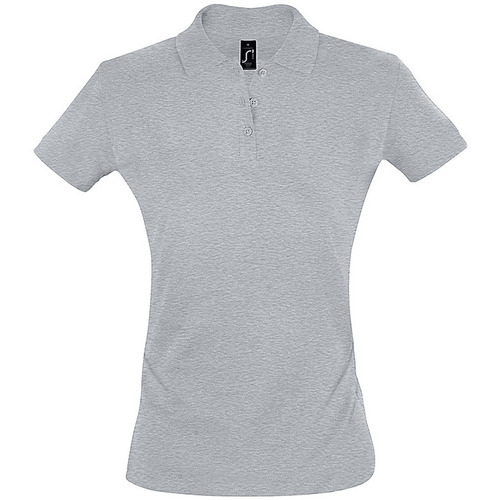 Sols PERFECT COLORS WOMENN-POLO mujer  MANGA CORTA de 100% algodón Siva