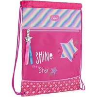 Torbe Djevojčica Sportske torbe Skpat Shine Like A Star Nylon Ružičasta