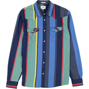 Odjeća Muškarci
 Košulje dugih rukava Wrangler Chemise  Western 2 Pocket Multicolour