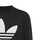 Odjeća Djeca Sportske majice adidas Originals TREFOIL CREW Crna