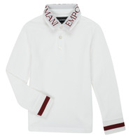 Odjeća Dječak
 Polo majice dugih rukava Emporio Armani 6H4FJ4-1J0SZ-0101 Bijela