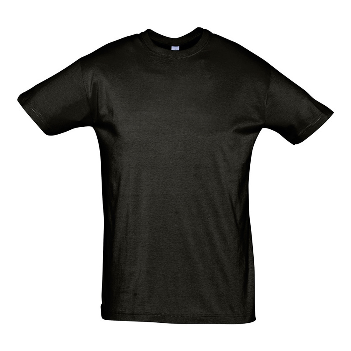 Odjeća Majice kratkih rukava Sols REGENT COLORS MEN-CAMISETA hombre  CUELLO REDONDO de algodón Crna