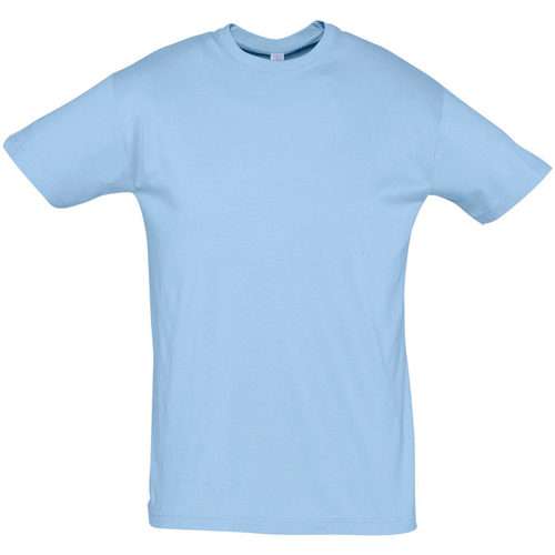 Sols REGENT COLORS MEN-CAMISETA hombre  CUELLO REDONDO de algodón Plava