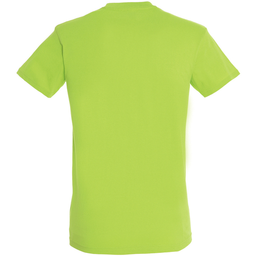 Sols REGENT COLORS MEN-CAMISETA hombre  CUELLO REDONDO de algodón Zelena