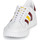 Obuća Niske tenisice adidas Originals TEAM COURT Bijela / Bordo / žuta