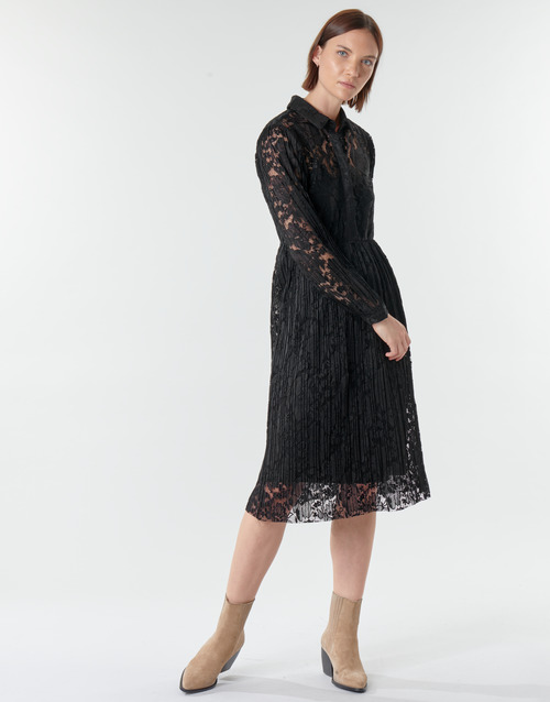 Cream ALICIA DRESS Crna