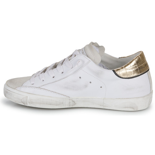 Philippe Model PARIS X VEAU CROCO Bijela / Gold