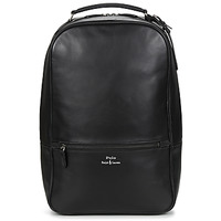 Torbe Ruksaci Polo Ralph Lauren BACKPACK SMOOTH LEATHER Crna