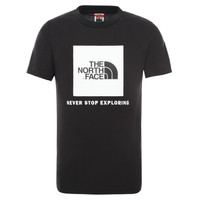 Odjeća Djeca Majice kratkih rukava The North Face BOX TEE SUMMIT Crna
