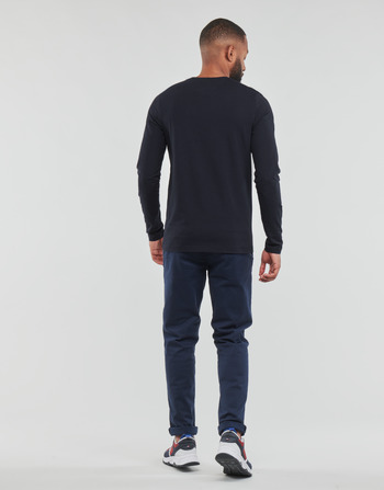 Tommy Hilfiger STRETCH SLIM FIT LONG SLEEVE TEE Crna