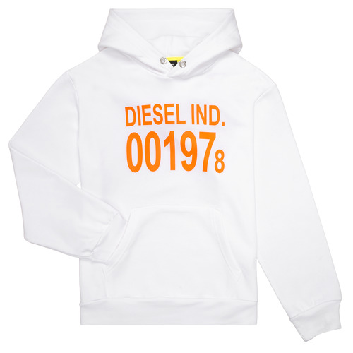 Odjeća Djeca Sportske majice Diesel SGIRKHOOD Bijela