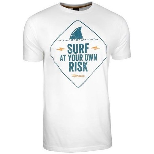 Odjeća Muškarci
 Majice kratkih rukava Monotox Surf Risk Bijela