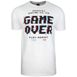 Odjeća Muškarci
 Majice kratkih rukava Monotox Game Over Bijela