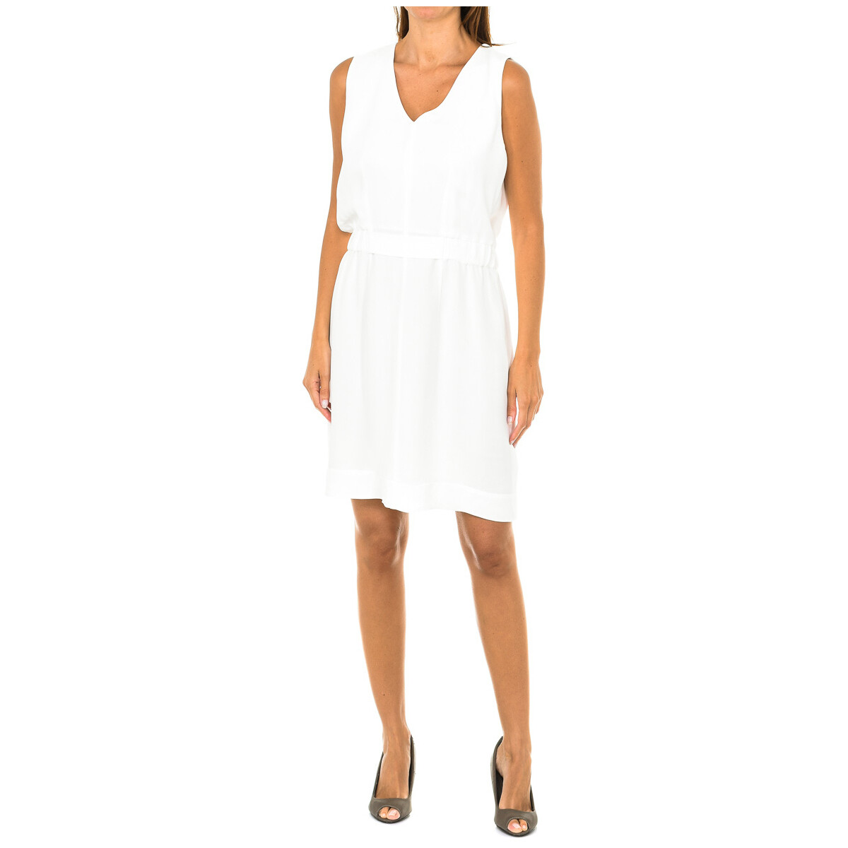 Odjeća Žene
 Kratke haljine Emporio Armani 3Y5A41-5NYFZ-1148 Bijela