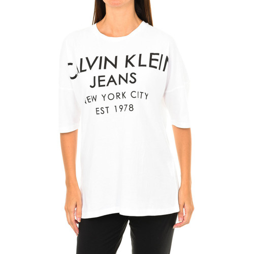 Odjeća Žene
 Majice kratkih rukava Calvin Klein Jeans J20J204632-112 Bijela