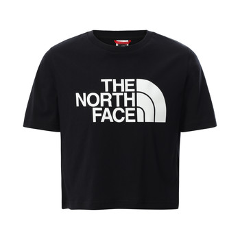 Odjeća Djevojčica Majice kratkih rukava The North Face EASY CROPPED TEE Crna