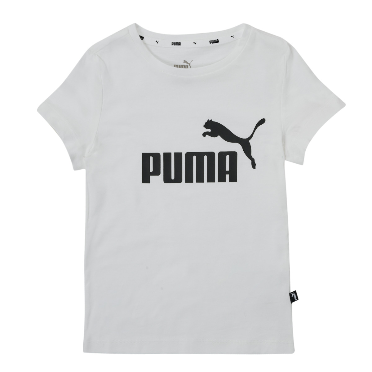 Odjeća Djevojčica Majice kratkih rukava Puma ESS TEE Bijela