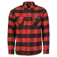 Odjeća Muškarci
 Košulje dugih rukava Dickies NEW SACRAMENTO SHIRT RED Crvena / Crna