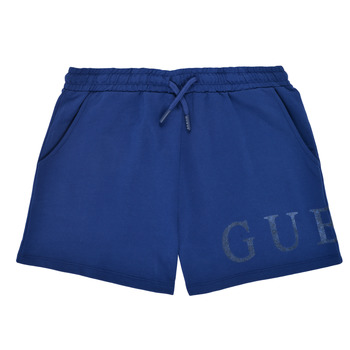Odjeća Djevojčica Bermude i kratke hlače Guess J1GD00-KAN00-PSBL Plava
