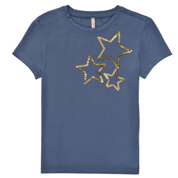 Odjeća Djevojčica Majice kratkih rukava Only KONMOULINS STAR Plava