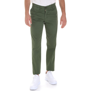 Odjeća Muškarci
 Chino hlače i hlače mrkva kroja Les Copains 9U3320 Zelena