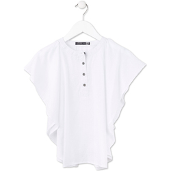 Odjeća Djevojčica Topovi i bluze Losan 714 3002AB Bijela