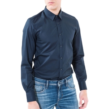 Odjeća Muškarci
 Košulje dugih rukava Antony Morato MMSL00362 FA400042 Blue