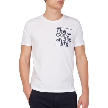 Odjeća Muškarci
 Majice / Polo majice Gas 542990 Bijela