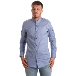 Odjeća Muškarci
 Košulje dugih rukava Antony Morato MMSL00526 FA430086 Blue