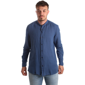 Odjeća Muškarci
 Košulje dugih rukava Antony Morato MMSL00547 FA400051 Blue