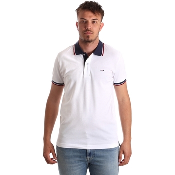 Odjeća Muškarci
 Majice / Polo majice Key Up 2Q62G 0001 Bijela