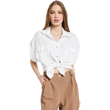 Odjeća Žene
 Košulje i bluze Gaudi 011BD45030 Bijela