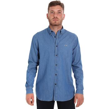 Odjeća Muškarci
 Košulje dugih rukava Les Copains 9U2361 Blue