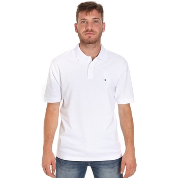 Odjeća Muškarci
 Majice / Polo majice Les Copains 9U9015 Bijela