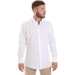 Odjeća Muškarci
 Košulje dugih rukava Les Copains 20P.689 P700SL Bijela