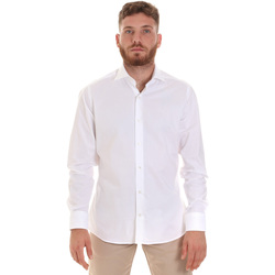 Odjeća Muškarci
 Košulje dugih rukava Les Copains 000.076 P3196 Bijela
