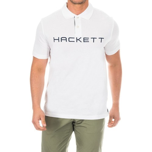 Odjeća Muškarci
 Polo majice kratkih rukava Hackett HMX1007B-WHITE Bijela