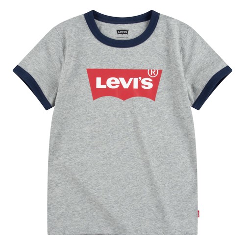 Odjeća Dječak
 Majice kratkih rukava Levi's BATWING RINGER TEE Siva