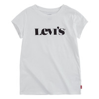 Odjeća Djevojčica Majice kratkih rukava Levi's MODERN VINTAGE SERIF TEE Bijela
