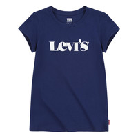 Odjeća Djevojčica Majice kratkih rukava Levi's MODERN VINTAGE SERIF TEE Blue