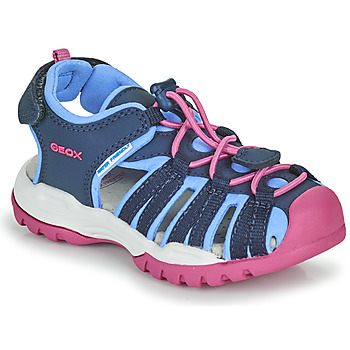 Obuća Djevojčica Sportske sandale Geox BOREALIS GIRL Blue / Ružičasta