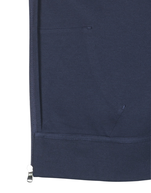 Polo Ralph Lauren SWEATSHIRT A CAPUCHE ZIPPE EN JOGGING DOUBLE KNIT TECH LOGO PONY Tamno plava  