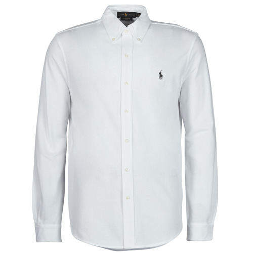Odjeća Muškarci
 Košulje dugih rukava Polo Ralph Lauren COPOLO Bijela