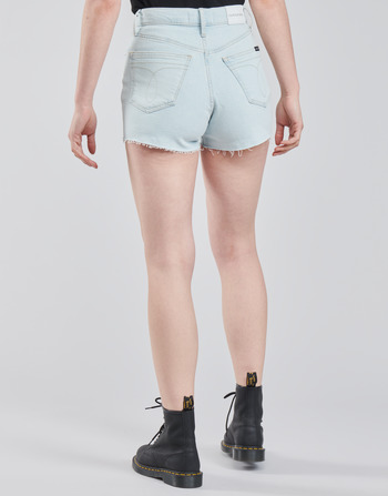 Calvin Klein Jeans HIGH RISE SHORT Plava / Svijetla