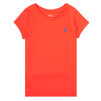 Odjeća Djevojčica Majice kratkih rukava Polo Ralph Lauren SIDONIE Crvena
